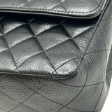 シャネル CHANEL マトラッセ25 A01112 28番台 ブラック シルバー金具 キャビアスキン レディース ショルダーバッグ