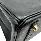 エルメス HERMES バーキン30 D刻印 ブラック ゴールド金具 エプソン レディース ハンドバッグ