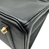 エルメス HERMES バーキン30 D刻印 ブラック ゴールド金具 エプソン レディース ハンドバッグ