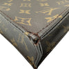 ルイ・ヴィトン LOUIS VUITTON プティット・サックプラ M81295 ブラウン モノグラム/レザー レディース ショルダーバッグ