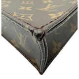 ルイ・ヴィトン LOUIS VUITTON プティット・サックプラ M81295 ブラウン モノグラム/レザー レディース ショルダーバッグ