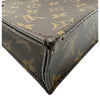 ルイ・ヴィトン LOUIS VUITTON プティット・サックプラ M81295 ブラウン モノグラム/レザー レディース ショルダーバッグ