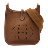 エルメス HERMES エヴリン TPM K刻 ゴールド ゴールド金具 トリヨン レディース ショルダーバッグ
