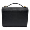 ルイ・ヴィトン LOUIS VUITTON モンソー M52122 ブラック エピレザー メンズ セカンドバッグ