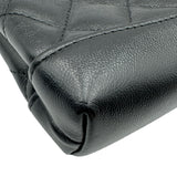 シャネル CHANEL CHANEL31 チェーンクラッチ AP3875 ブラック ゴールド金具 シャイニーラムスキン レディース ショルダーバッグ