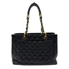 シャネル CHANEL GST チェーンショルダーバッグ A50995 14番台 ブラック ゴールド金具 キャビアスキン レディース ショルダーバッグ