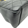 シャネル CHANEL GST チェーンショルダーバッグ A50995 14番台 ブラック ゴールド金具 キャビアスキン レディース ショルダーバッグ