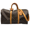 ルイ・ヴィトン LOUIS VUITTON キーポル・バンドリエール50 M41416 ブラウン モノグラムキャンバス ユニセックス ボストンバッグ