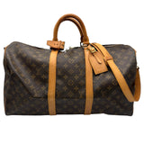ルイ・ヴィトン LOUIS VUITTON キーポル・バンドリエール50 M41416 ブラウン モノグラムキャンバス ユニセックス ボストンバッグ