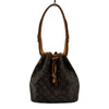 ルイ・ヴィトン LOUIS VUITTON プチノエ M42226 ブラウン モノグラム/レザー レディース ショルダーバッグ