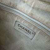 シャネル CHANEL ココマーク セミショルダーバッグ A20993 7番台 ホワイト ゴールド金具 キャビアスキン レディース ショルダーバッグ