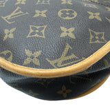 ルイ・ヴィトン LOUIS VUITTON メニルモンタンPM M40474 ブラウン モノグラム/レザー レディース ショルダーバッグ
