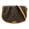 ルイ・ヴィトン LOUIS VUITTON メニルモンタンPM M40474 ブラウン モノグラム/レザー レディース ショルダーバッグ
