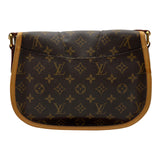 ルイ・ヴィトン LOUIS VUITTON メニルモンタンPM M40474 ブラウン モノグラム/レザー レディース ショルダーバッグ