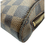 ルイ・ヴィトン LOUIS VUITTON ジェロニモス N51994 ブラウン ダミエ/レザー メンズ ボディバッグ