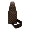 ルイ・ヴィトン LOUIS VUITTON ジェロニモス N51994 ブラウン ダミエ/レザー メンズ ボディバッグ