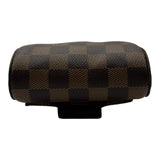 ルイ・ヴィトン LOUIS VUITTON ジェロニモス N51994 ブラウン ダミエ/レザー メンズ ボディバッグ