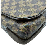 ルイ・ヴィトン LOUIS VUITTON ブルックリンMM N51211 ブラウン ダミエ/レザー メンズ ショルダーバッグ