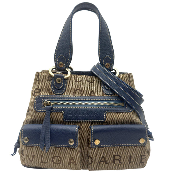 ブルガリ BVLGARI ロゴマニア マキシレッタレ ベッキー ハンドバッグ