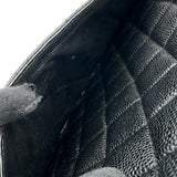 シャネル CHANEL 復刻トート A01804 6番台 ブラック シルバー金具 キャビアスキン レディース ハンドバッグ