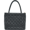 シャネル CHANEL 復刻トート A01804 6番台 ブラック シルバー金具 キャビアスキン レディース ハンドバッグ