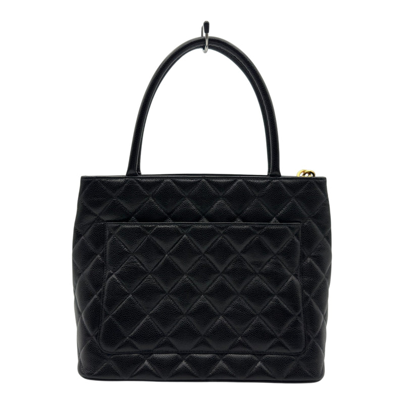 シャネル CHANEL 復刻トート A01804 5番台 ブラック ゴールド金具