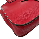 エルメス HERMES アルザン31 C刻印 ルージュカザック シルバー金具 トリヨン レディース ショルダーバッグ