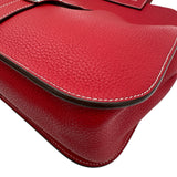 エルメス HERMES アルザン31 C刻印 ルージュカザック シルバー金具 トリヨン レディース ショルダーバッグ