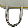 エルメス HERMES トランザット D刻印 ホワイト/ゴールド/ジョーヌナプル シルバー金具 エバーカラー/スイフト レディース ハンドバッグ