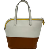 エルメス HERMES トランザット D刻印 ホワイト/ゴールド/ジョーヌナプル シルバー金具 エバーカラー/スイフト レディース ハンドバッグ