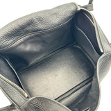 エルメス HERMES リンディ30 □J刻印（2006年製） ブラック シルバー金具 トリヨンクレマンス レディース ショルダーバッグ