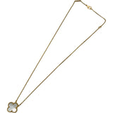 ヴァンクリーフ＆アーペル Van Cleef & Arpels ヴィンテージアルハンブラネックレス ゴールド Au750 マザー オブ パール ジュエリー