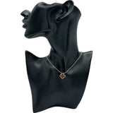 ヴァンクリーフ＆アーペル Van Cleef & Arpels ヴィンテージアルハンブラネックレス ゴールド Au750 カーネリアン ジュエリー