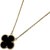 ヴァンクリーフ＆アーペル Van Cleef & Arpels ヴィンテージアルハンブラネックレス ゴールド Au750 オニキス ジュエリー