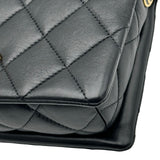シャネル CHANEL マトラッセ チェーンショルダー AS4772 ブラック カーフスキン レディース ショルダーバッグ