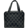 シャネル CHANEL ワイルドステッチハンドバッグ A14693 7番台 ブラック ゴールド金具 カーフスキン レディース ハンドバッグ