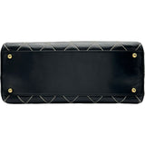 シャネル CHANEL ワイルドステッチハンドバッグ A14693 7番台 ブラック ゴールド金具 カーフスキン レディース ハンドバッグ