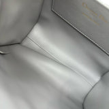クリスチャン・ディオール Christian Dior Dior Caro バックパック スモール グレー カナージュ/ラムスキン レディース リュック・デイパック