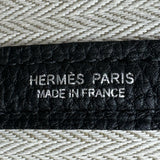 エルメス HERMES ガーデンパーティPM Y刻印 ブラック シルバー金具 ネゴンダ ユニセックス ハンドバッグ