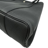エルメス HERMES ガーデンパーティPM Y刻印 ブラック シルバー金具 ネゴンダ ユニセックス ハンドバッグ