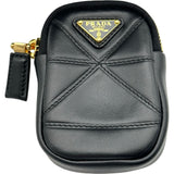 プラダ PRADA キルティングレザートート 1BG547 ブラック レザー レディース ショルダーバッグ