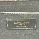 サンローラン SAINT LAURENT マンハッタン 579271 ブラック　ゴールド金具 クロコ型押し/レザー レディース ショルダーバッグ
