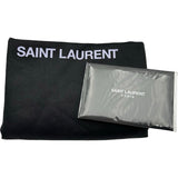 サンローラン SAINT LAURENT マンハッタン 579271 ブラック　ゴールド金具 クロコ型押し/レザー レディース ショルダーバッグ