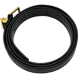 サンローラン SAINT LAURENT マンハッタン 579271 ブラック　ゴールド金具 クロコ型押し/レザー レディース ショルダーバッグ