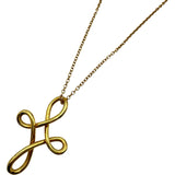 ティファニー TIFFANY＆CO インフィニティクロスネックレス ゴールド 750 ジュエリー