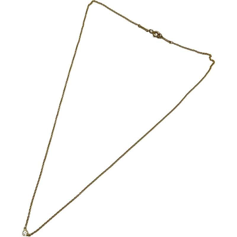 ティファニー TIFFANY＆CO バイザヤードネックレス ゴールド 750