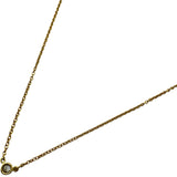 ティファニー TIFFANY＆CO バイザヤードネックレス ゴールド 750 ダイヤモンド ジュエリー