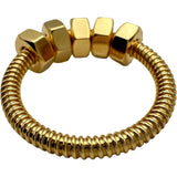 カルティエ Cartier エクルドゥカルティエリング ゴールド Au750 ジュエリー