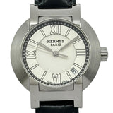 エルメス HERMES ノマード N01.210 シルバー ステンレススチール 自動巻き レディース 腕時計