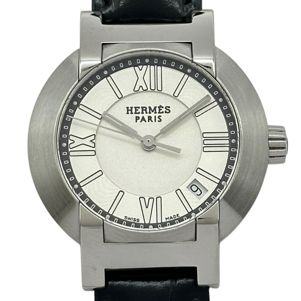 HERMES エルメス　純正尾錠 シルバー　12ｍｍ用 レディース　腕時計 エルメス HERMES ノマード N01.210 シルバー ステンレススチール 自動
